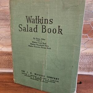 Watkins Salad Book by J.R. Watkins Company